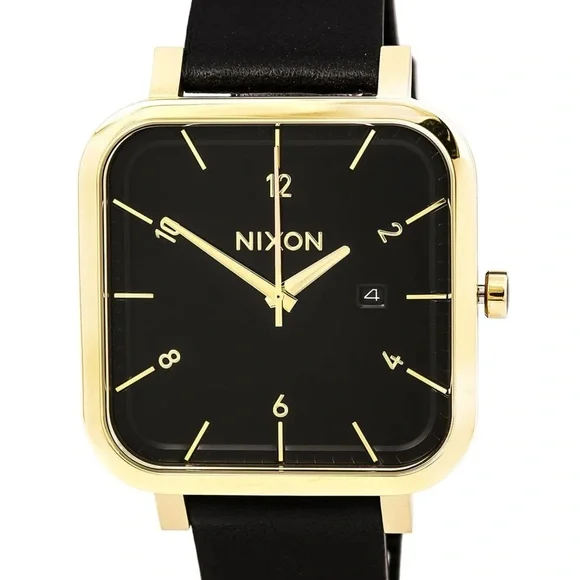 Nixon The Ragnar 36 Black and Gold Watch - Picture 1 of 7